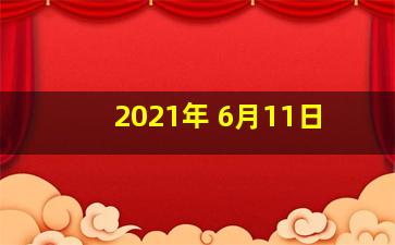 2021年 6月11日